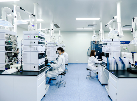 Quality control laboratory analysis bench